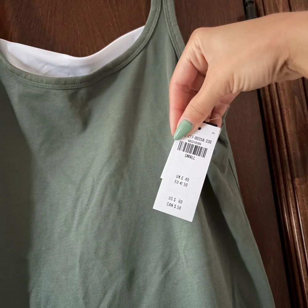 NWT YPB On The Go Double-Layered Mini Dress - Picture 4 of 5